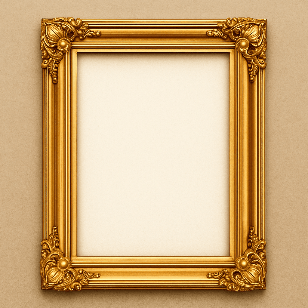 Ornate Vintage Gold